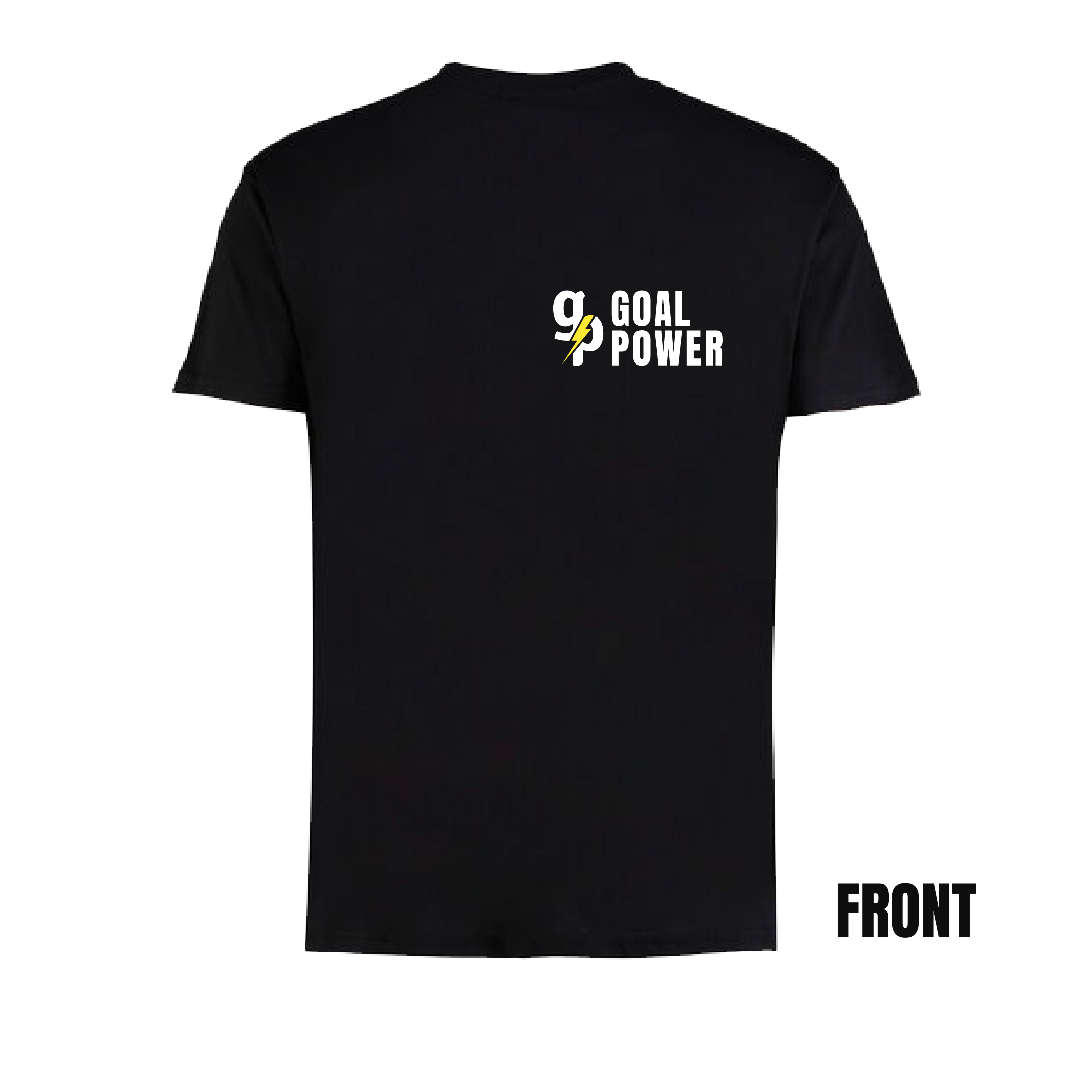 Goal Power - Classic Tee - Front – Yellow - 1@2x